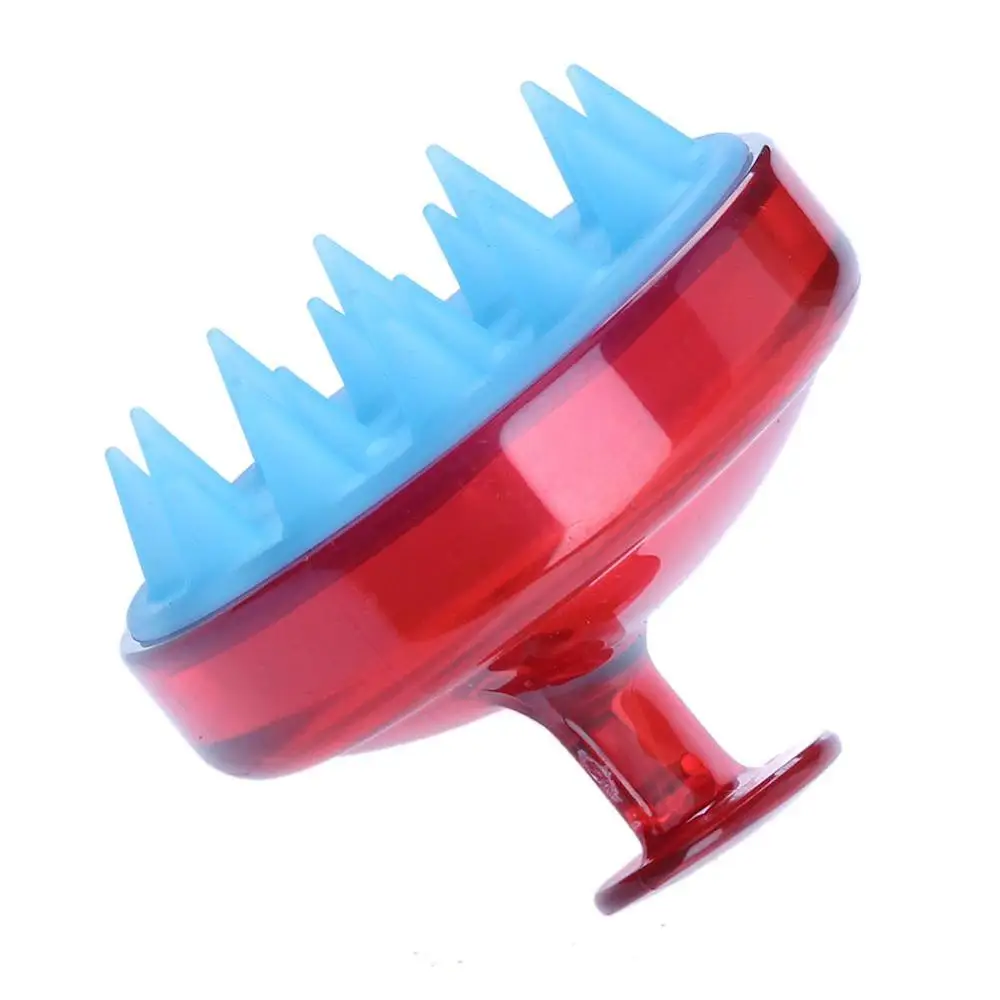 

Massage Brush Washing Comb Shower Head Hair Mini Head Meridian Comb Handheld Silicone Scalp Shampoo Massage Wide Tooth