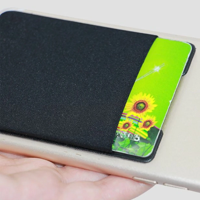 

Holder For Mini Phone Case Back Safe Wallet Card Pocket Holder Slots Bag