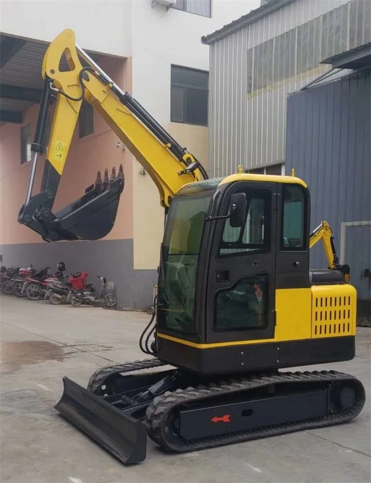 

excavadora de orugas mini rubber/steel digger crawler excavator