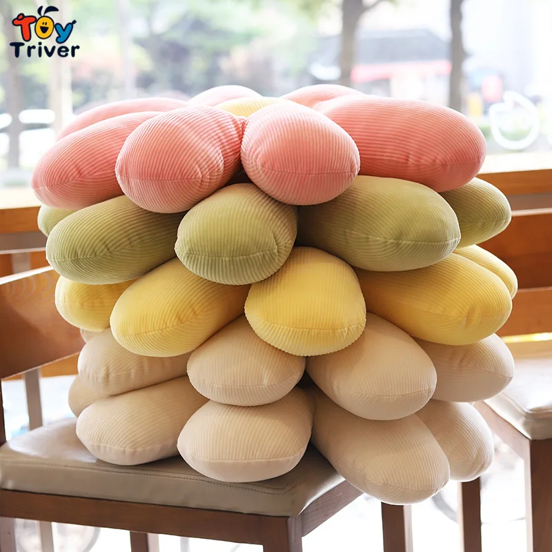 

Little Daisy Flower Plush Toy Triver Stuffed Doll Cushion Pillow Mat Home Bedroom Car Shop Restaurant Decor Girls Birthday Gift