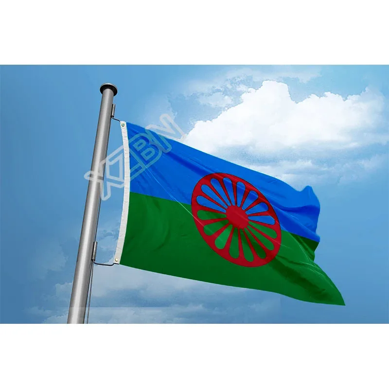 

Gypsy Flag Romani Peoples Flag 3ft x 5ft Polyester Banner Flying 150* 90cm Custom flag outdoor