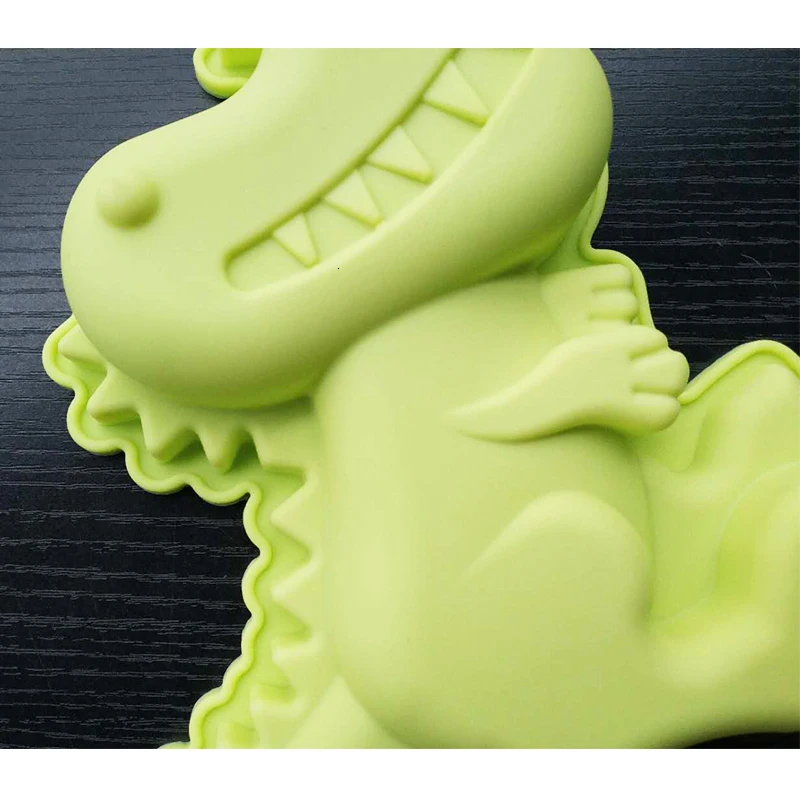 Силиконовые формы динозавра 3D для торта помадки желе печенья шоколадные конфеты