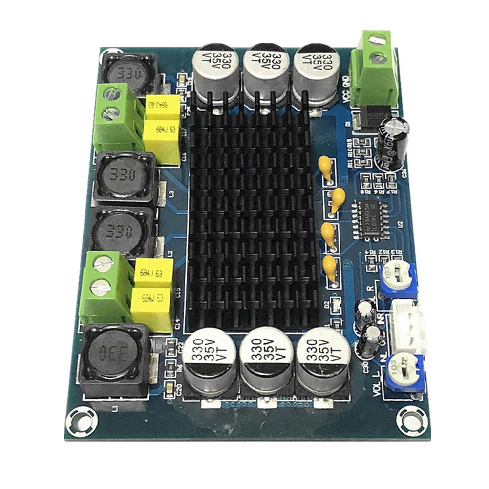 2X120 Вт Плата усилителя Экономия пространства высокая мощность Простая установка