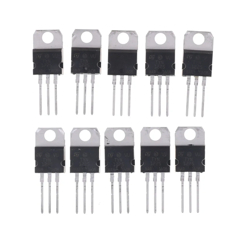 10 шт. TYN1225 25A 1200 V unidirec дополнительных контрольный тиристорный симисторов 220