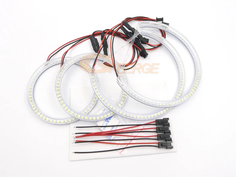 Для BMW 1 Series E81 E82 E87 E88 2004 2012 ультра яркий SMD светодиодный комплект колец ангельские