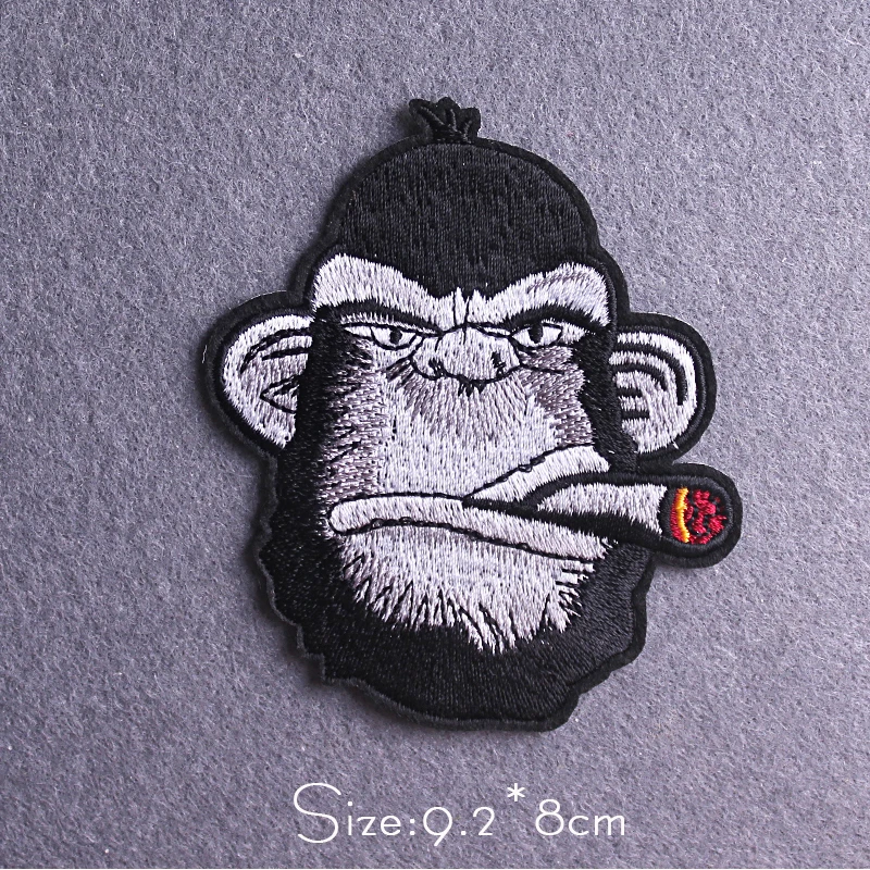 Diy нашивка сталкера/черепа патчи для утюга на одежду панк-Джокер аппликации