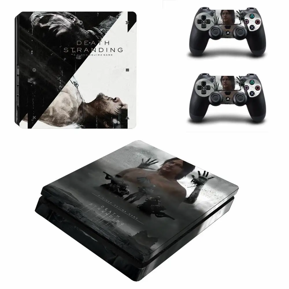 YSP4S-3711 Death Stranding PS4 тонкая кожа Наклейка виниловая для sony Playstation 4 консоль и контроллеры PS4 тонкая кожа Наклейка - Цвет: YSP4S-3711