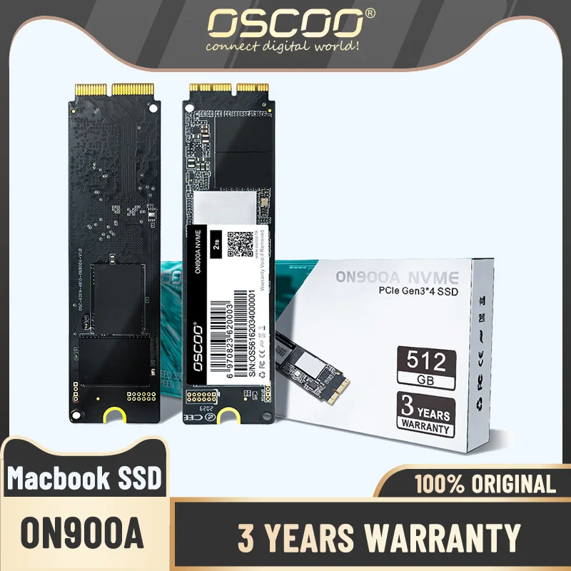Жесткий диск OSCOO SSD ON900A PCIe NVME для Macbook pro 2015 M2 NVMe Mac/MacBook Air/iMAC 2013-2017 | Компьютеры и офис