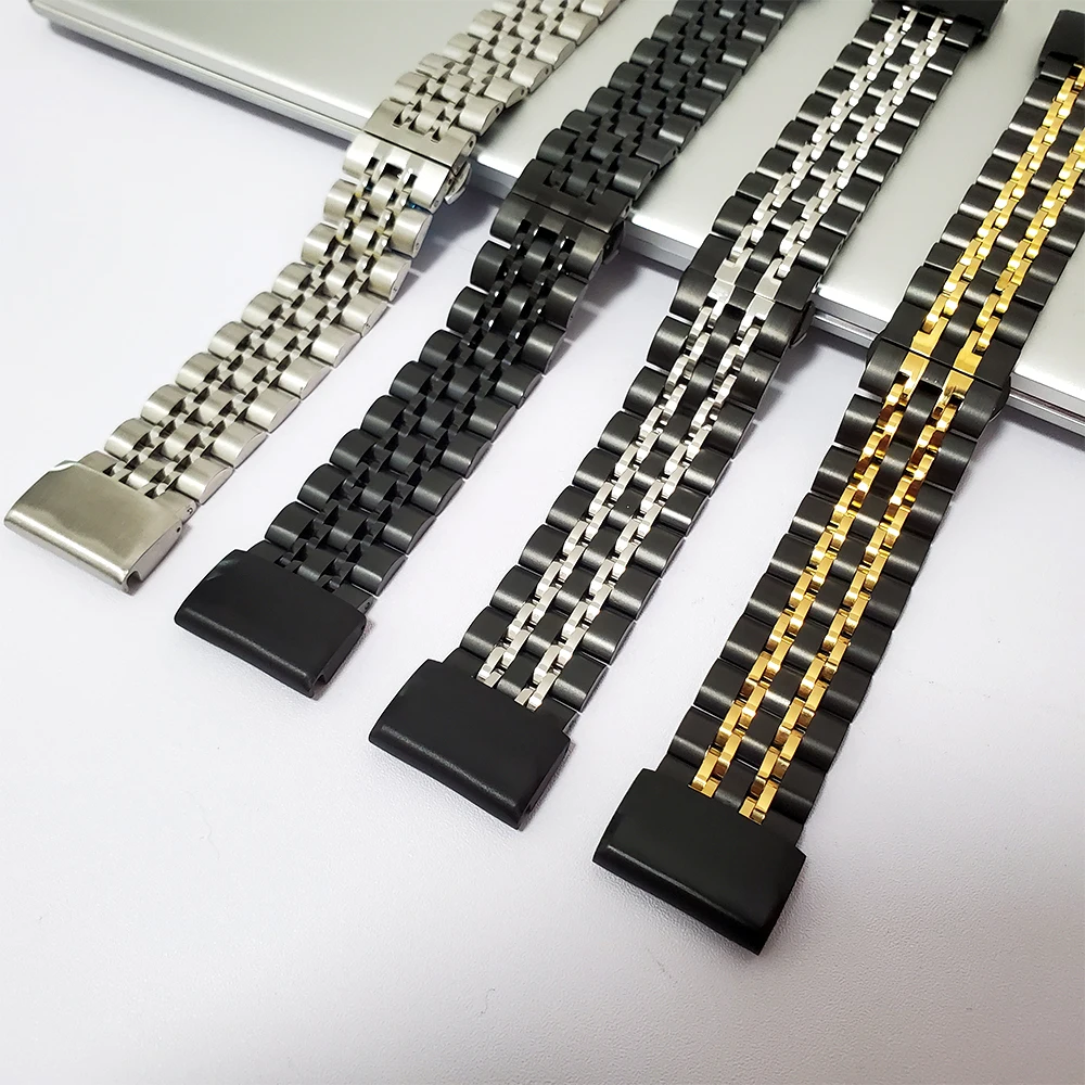 Metal Stainless Steel Strap For Garmin Fenix 6 6X Pro 5 5X Plus Band Bracelet Belt Accessories 22 26mm Fenix6 Watchband ремешок