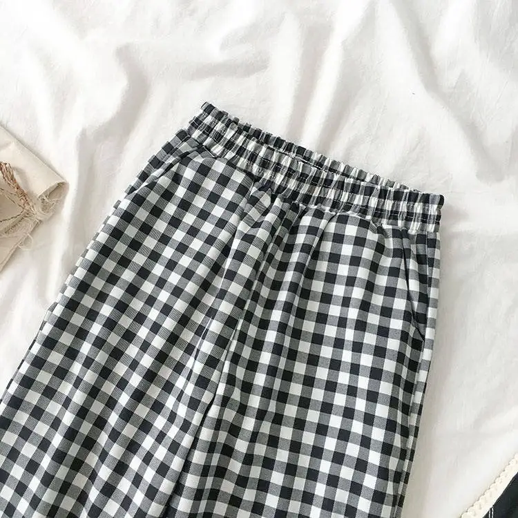 Женский летний костюм для студенток Корейская версия свободной футболки с