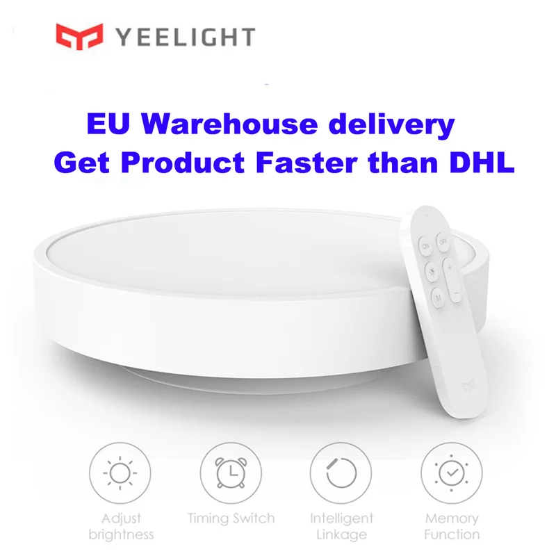 Оригинальный умный потолочный светильник Yeelight с дистанционным управлением