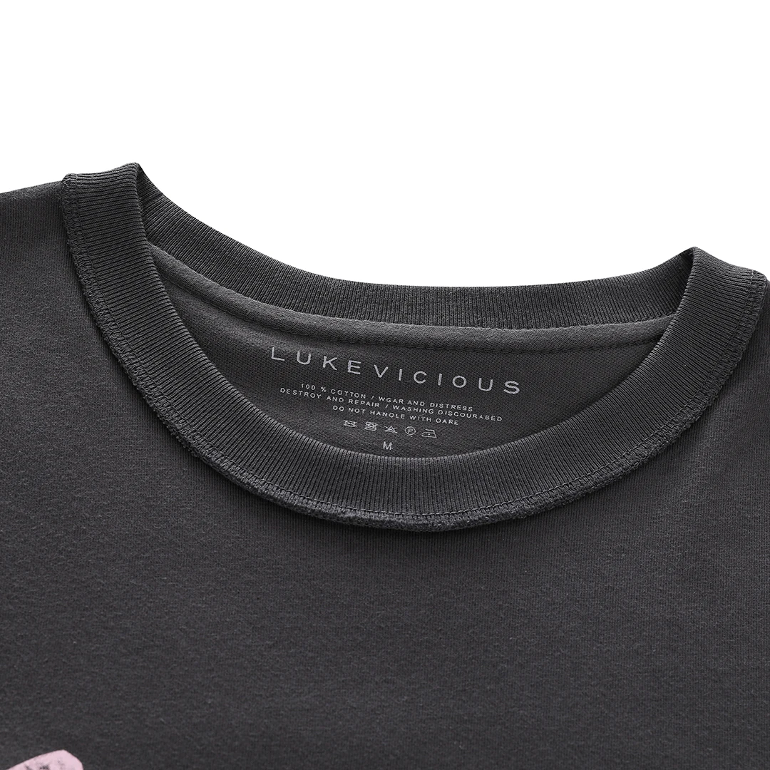 

2020ss Lukeviciou T Shirts Men Women Streetwear print Lukevicious Top Tees Cotton Short sleeve mens Luke vicious T-shirts