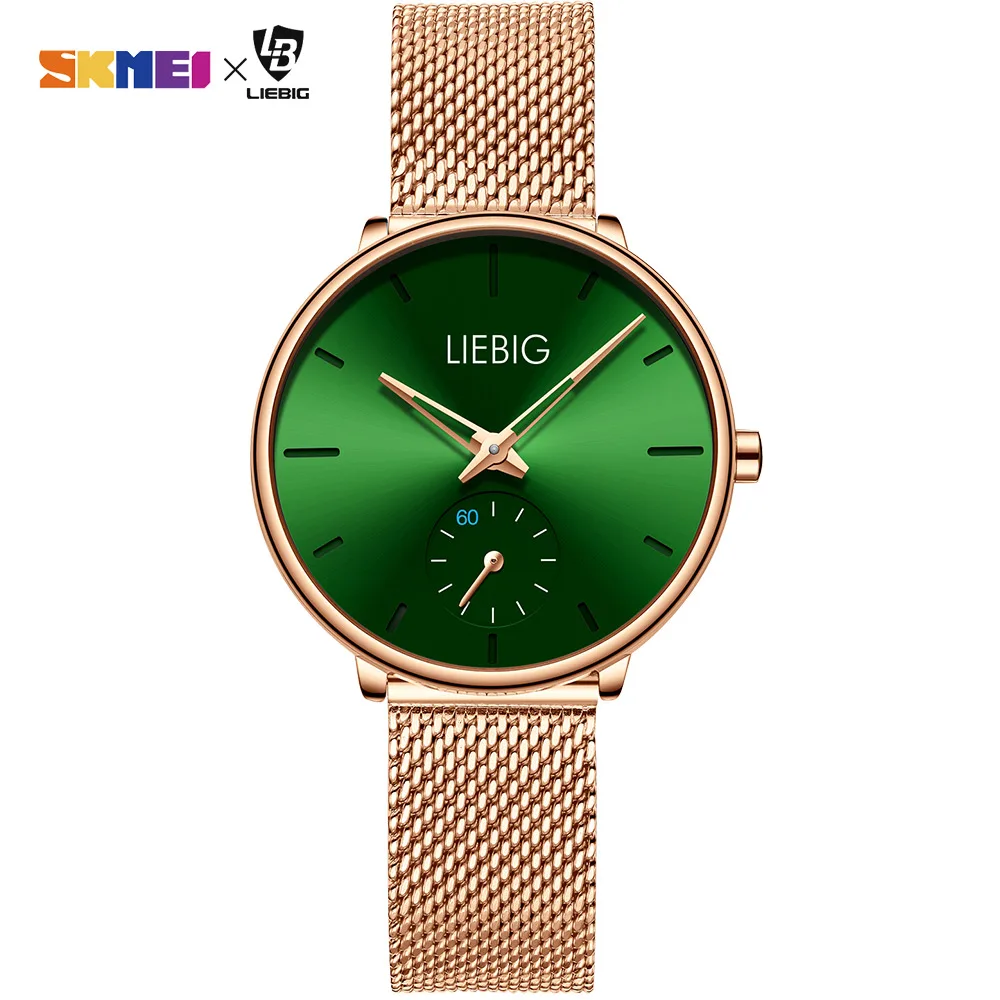 Часы наручные женские кварцевые простые брендовые Роскошные водонепроницаемые