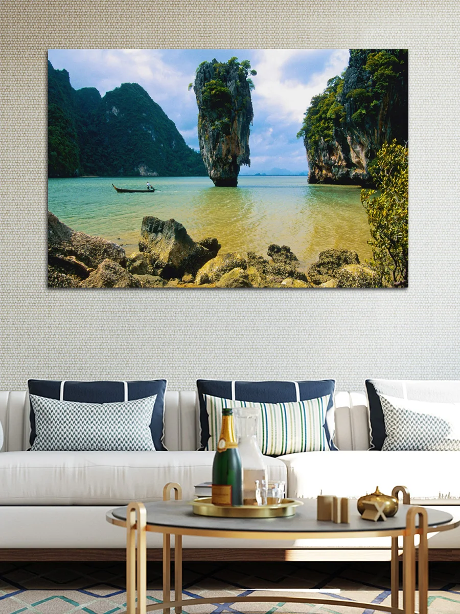 

landscapes nature Bond islands Thailand majestic National Park posters on the wall picture home living room decoration EX447
