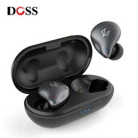 doss cloud fox tws true wireless stereo bluetooth 5 0 headphones one step pairing earphone 24h playtime with microphone earbuds
