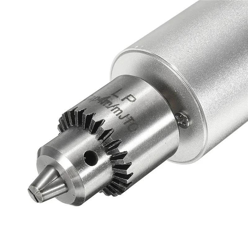 

Us Plug Dc 6V-24V Mini Electric Hand Drill 385 Dc Motor With Jt0 Chuck Adjustable Speed Diy Tool Durable