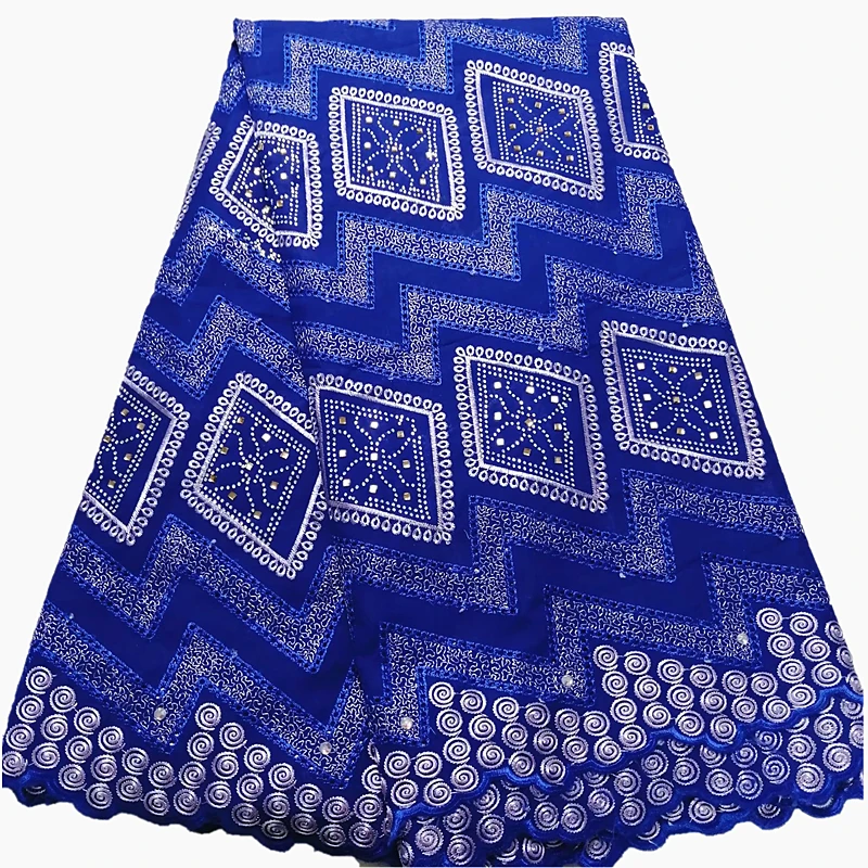 

Hot Selling African Dry Lace Fabric With Stones Nigerian Lace Fabric High Quality Swiss Voile In Switzerland For Nice Wine Dress