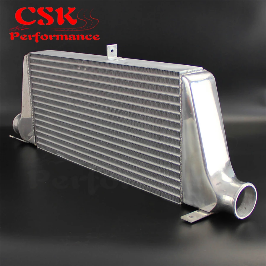 Подходит для Mazda RX 7 RX7 FC FC3S 13B 86 91 обновленный FMIC Single Turbo Intercooler Silver| |