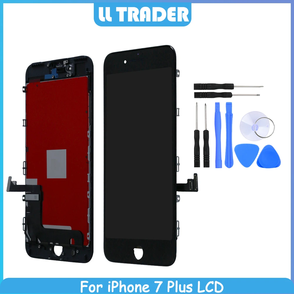 AAA Качество черный/белый ЖК-дисплей для iPhone 7 7g замена экрана LCD сенсорный Pantalla