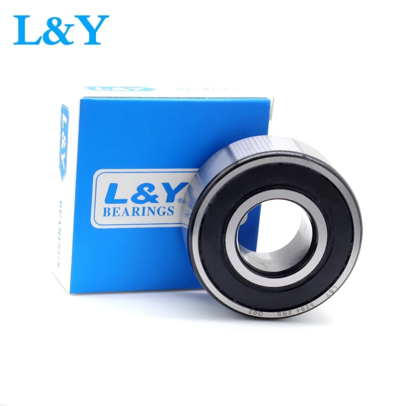 2 шт. L & Y высокоскоростной подшипник 5206 5207 5208 5209 5210 2RS RS двойной ряд радиально