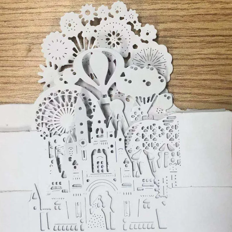 Металлические режущие штампы для скрапбукинга и изготовления карт парка