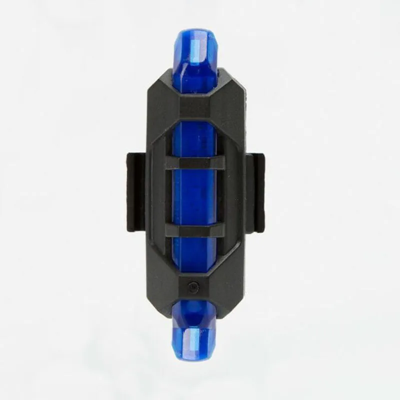 Велосипедный фонарь USB Перезаряжаемые светодиодный задний защита задних фонарей