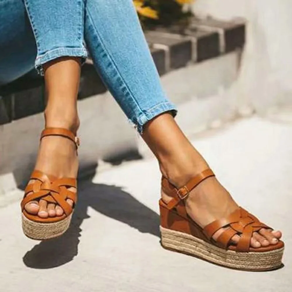 

Platform Wedges Sandals Women Summer Shoes Thick High Heel Shoes Flip Flop Chaussures Femme Platform Sandals