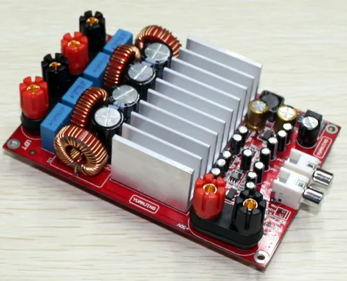 

TAS5630 High Power Digital Power Amplifier Board 300W*2 Heatsink OPA1632DR Class Audio Board