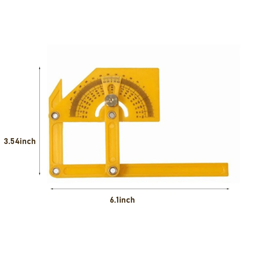 180 градусов деревообрабатывающий угол линейки транспортир прибор для измерения