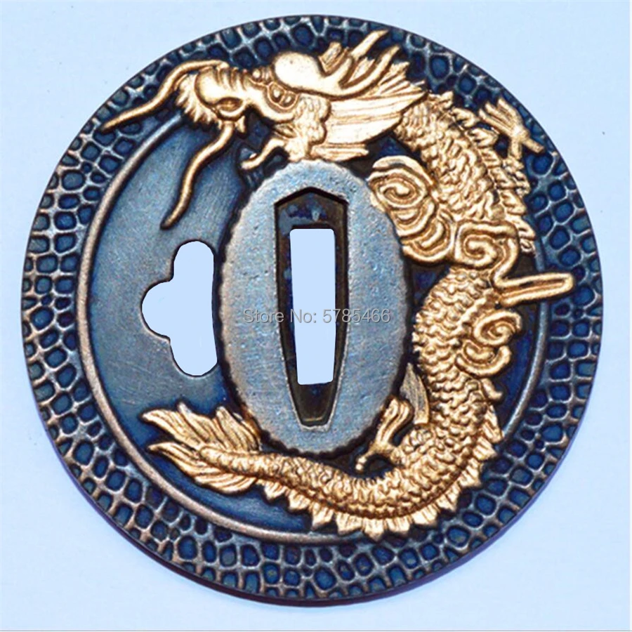 Сплав Цуба В Форме Дракона Guard для японской Tsuba самурайский меч катана Wakizashi | Дом и