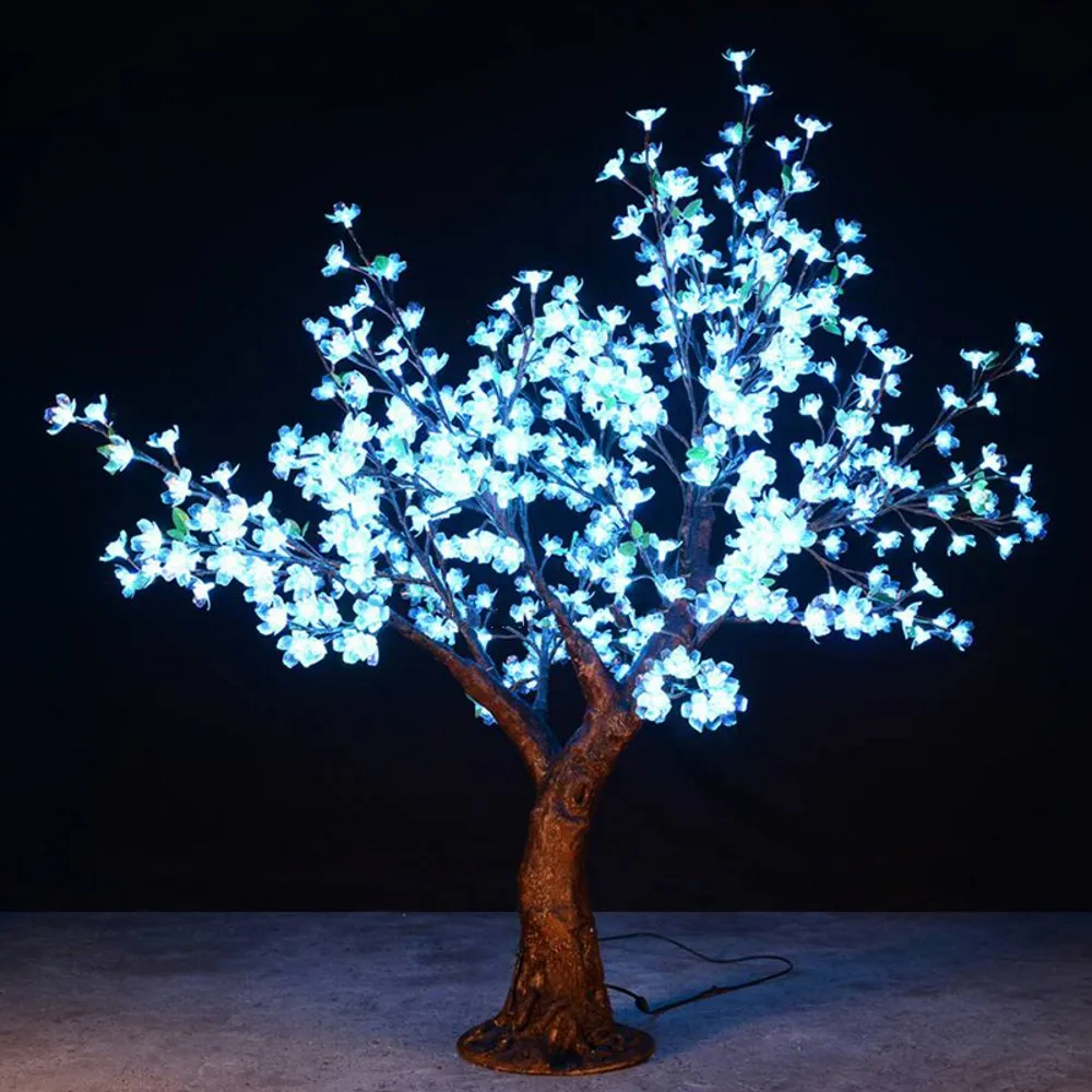 

Outdoor colorful changing LED Cherry Blossom Christmas Tree lamp 1.5M 432 led bulds Xmas tree Light for home Festival Decor