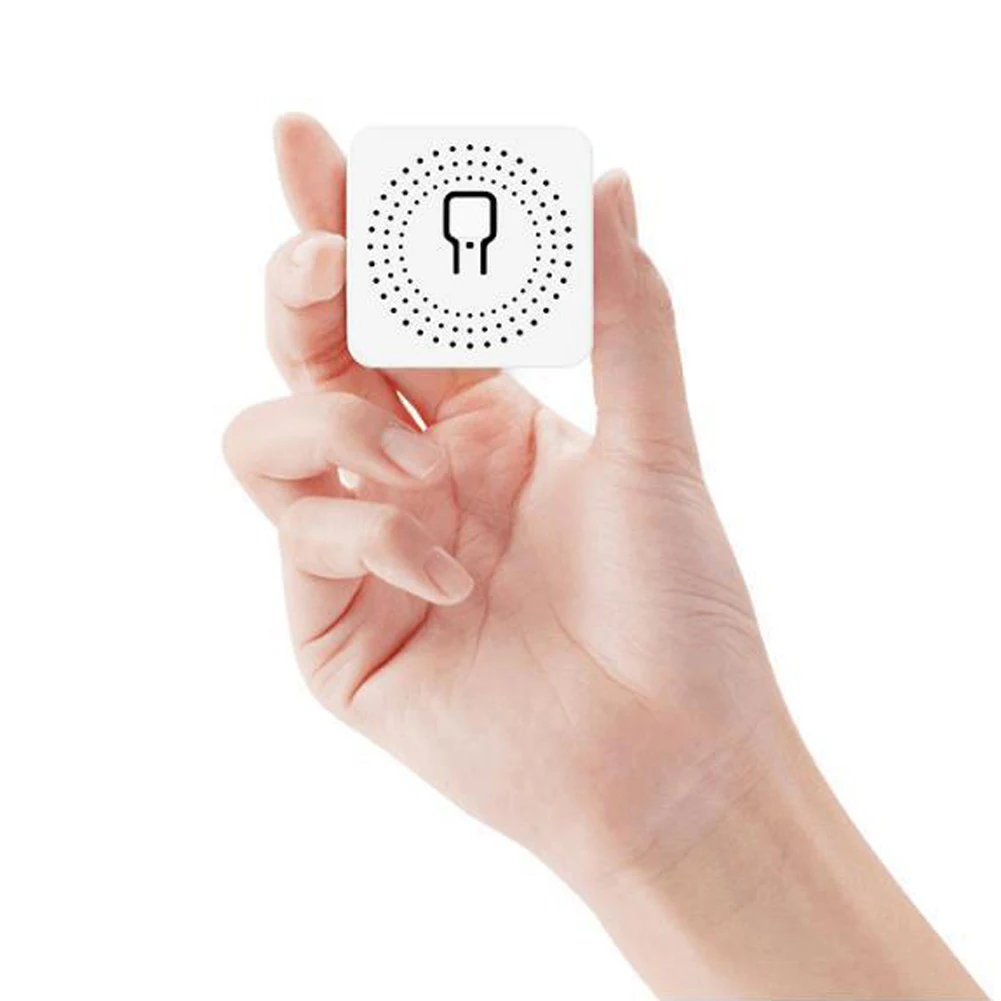 

Tuya Wifi Mini Intelligent Switch 2 Way Control Home Universal Switch Module Compatible with Alexa Google Assistant