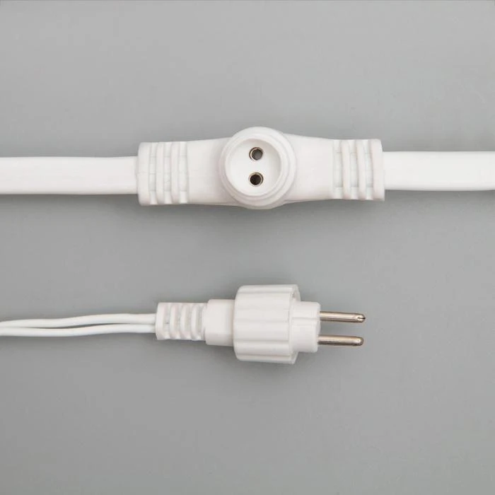 Гирлянда "Занавес" уличная УМС 2 х 6 м 3W LED-1440-220V нить белая свечение красное |