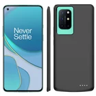 Зарядное устройство чехол s для Oneplus 8T Silm Силиконовый противоударный резервный портативный внешний аккумулятор зарядный чехол для Oneplus 8T чехол для аккумулятора