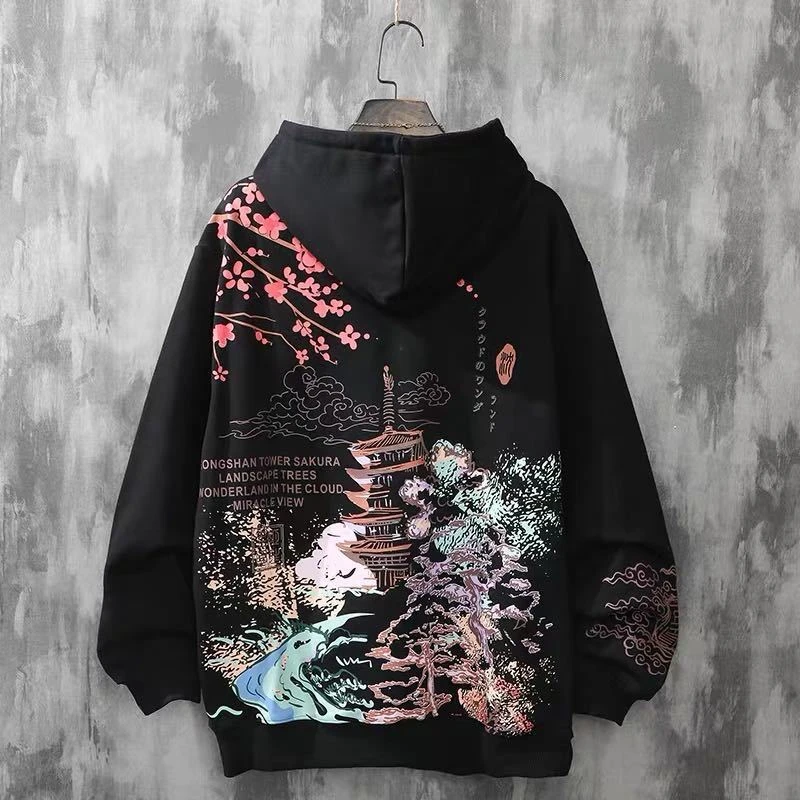

Anime Mo Dao Zu Shi Cosplay Costumes Hoodies Sweatshirts Harajuku Oversized Pullovers Sweatshirt For Women Print Coat Hoodie