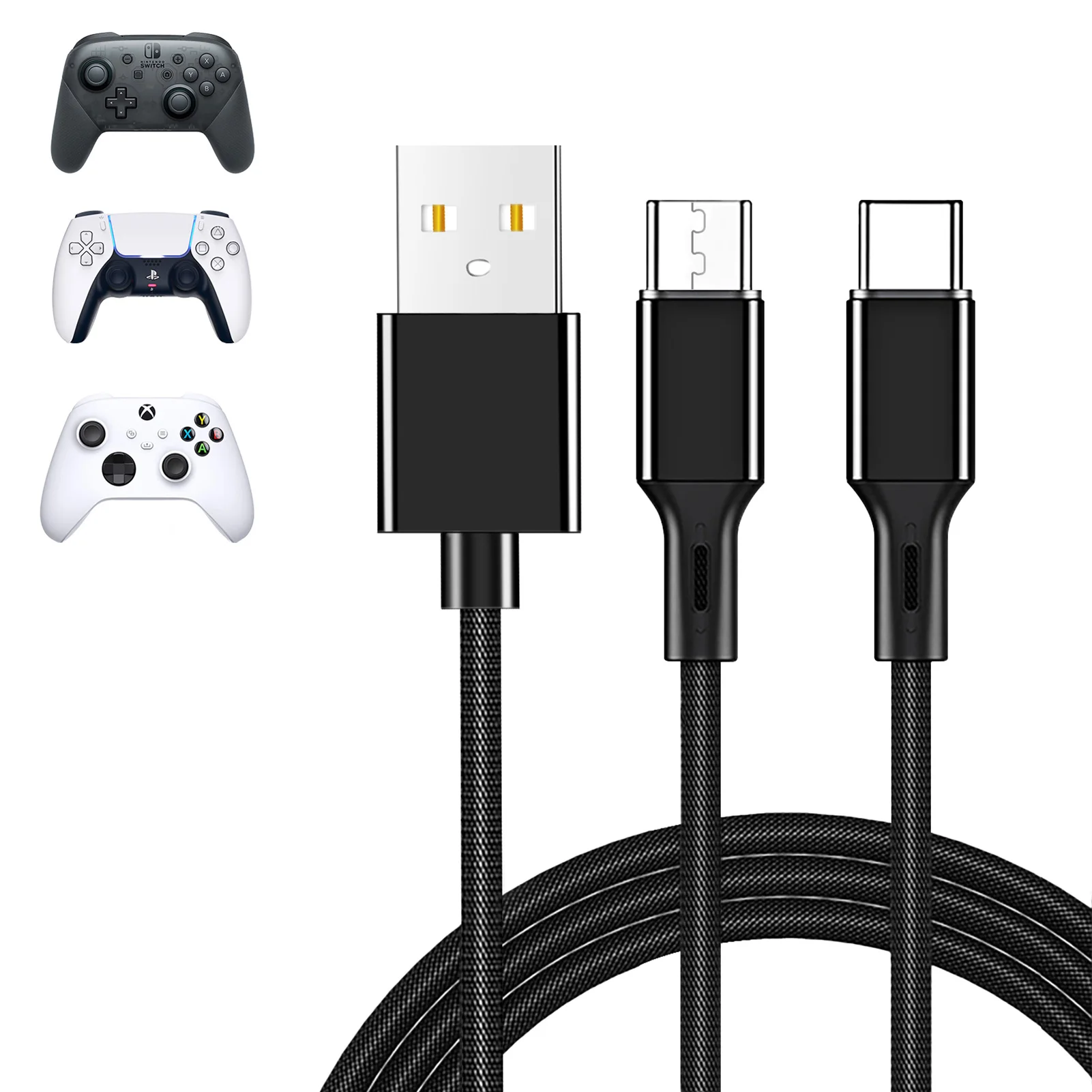 Зарядный кабель docooler 2 в 1 корпус из алюминиевого сплава быстрая безопасная