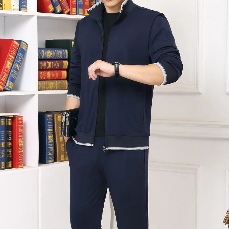 

Мужской спортивный костюм из 2-х предметов, спортивная куртка и брюки, H3