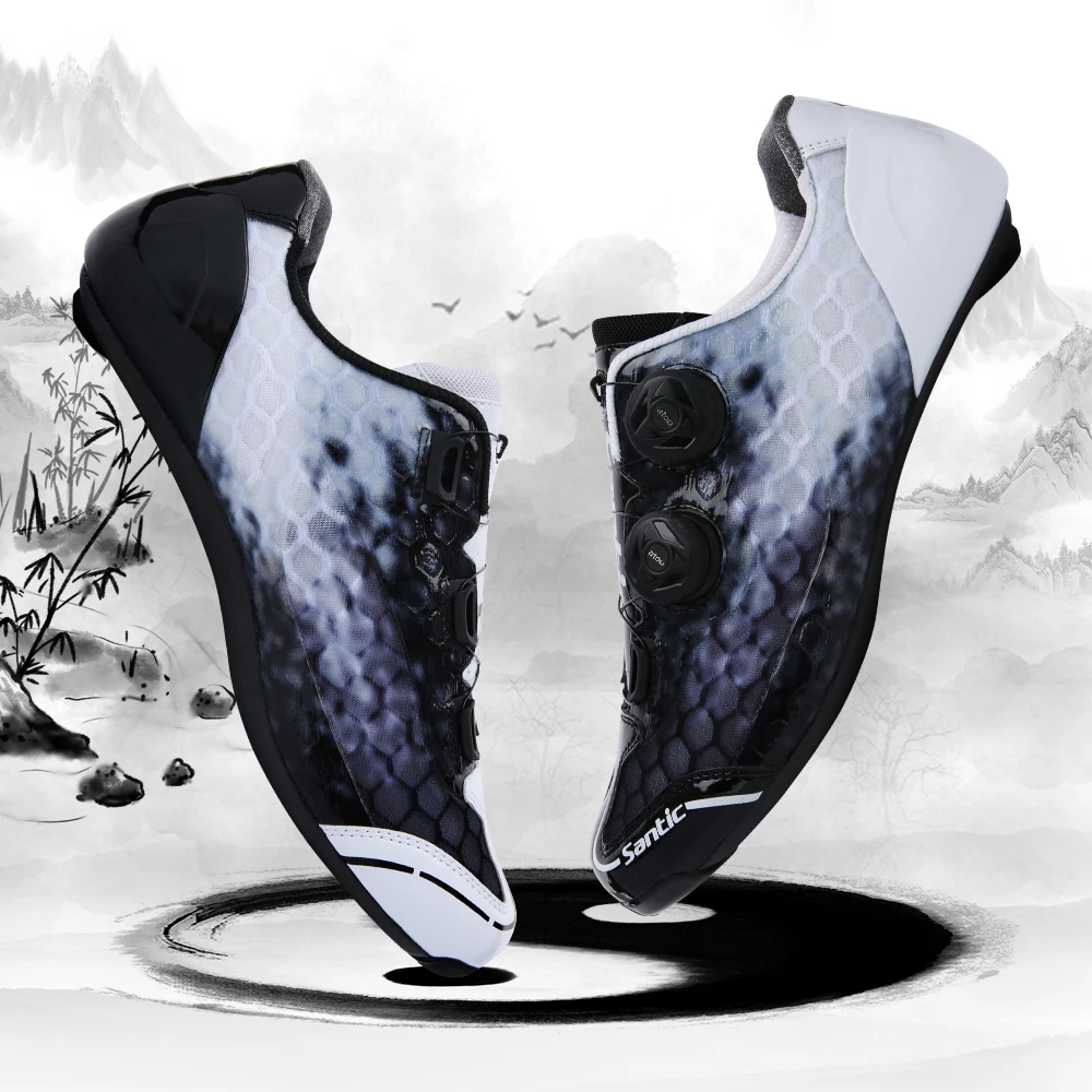 

Santic/Новинка; Обувь для велоспорта с замком; Обувь с дорожным замком; Обувь для верховой езды из углеродного волокна; Обувь для шоссейного вел...