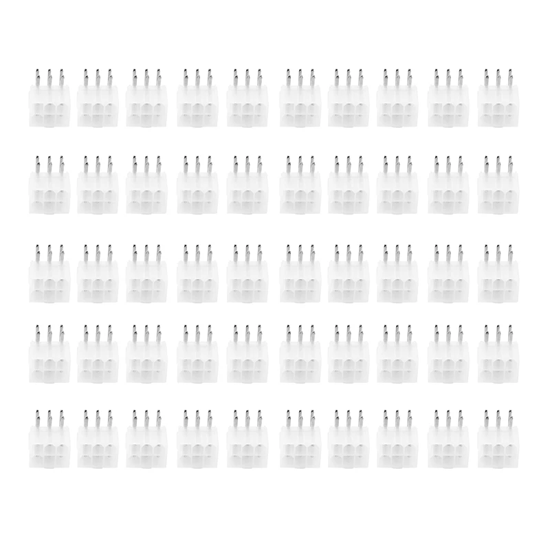 

50Pcs 6-Pin Connector Power Connector Looper for Asic Miner Antminer S9 S9K S9J L3 DR3 T9 Z11 Z9 B7 X3 A4 A9 M3 E10.2