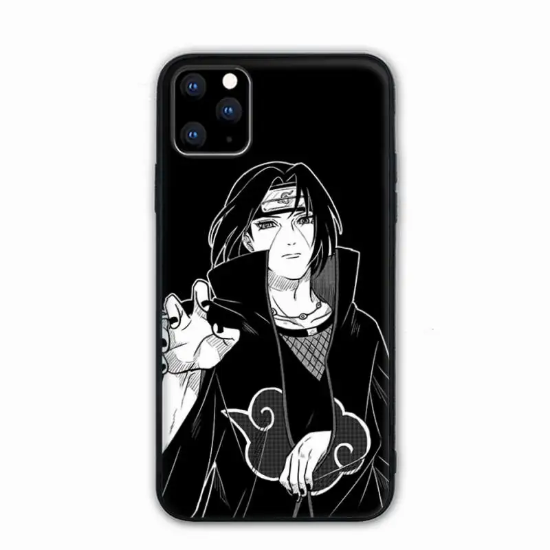 Чехол для телефона Akatsuki Anime N-Naruto Iphone 13 Mini 12 11 Pro Max X XS XR чехол 7 8 Plus SE2 силиконовый |