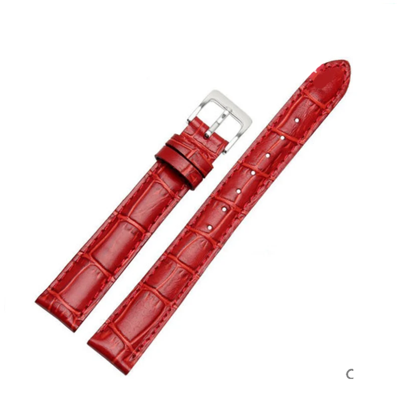 

14mm Replacement Leather Strap for Casio LTP-1208E-9B2D Watch Band ltp-1208e-9b2d wristband Bracelet Belt Watch Accessories