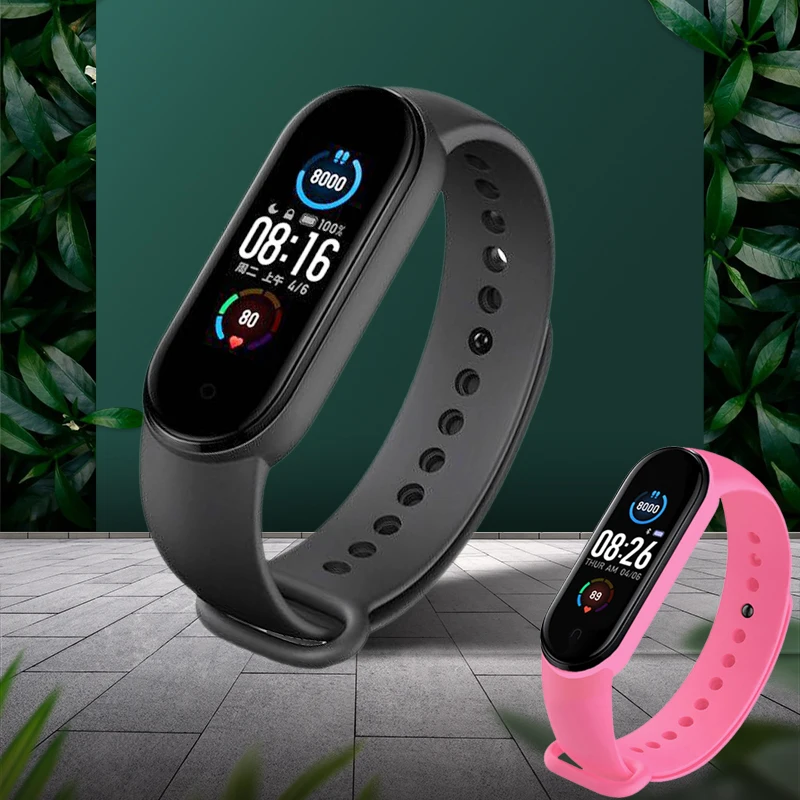 Смарт браслет M5 для мужчин и женщин детский спортивный фитнес трекер шагомер