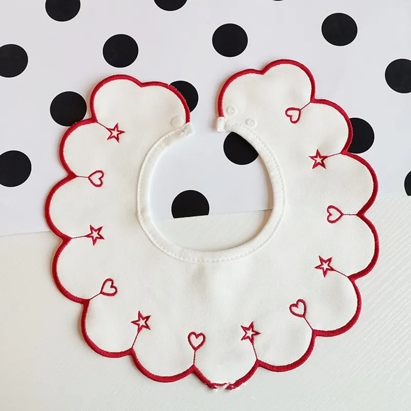 Слюнявчик детский из чистого хлопка