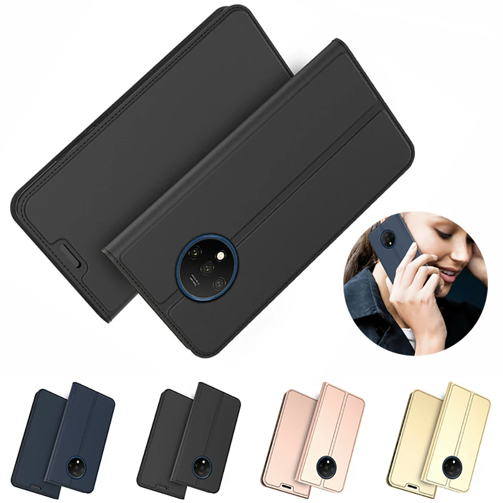 Кожаный флип-кошелек чехол для телефона Oneplus 7 Pro 7T крепкий магнитный держатель