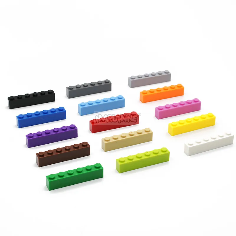 MARUMINE 1x6 точек строительные блоки Обучающие игрушки Классические кирпичи детали 80