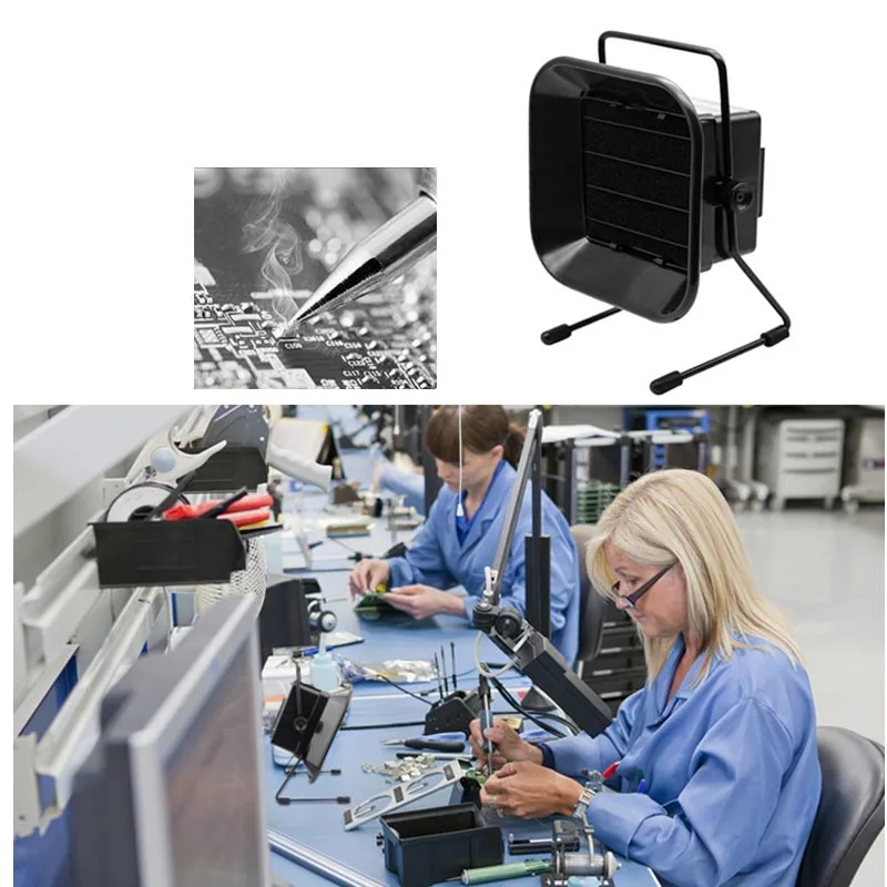 Smoking instrument soldering iron station welding exhaust fan for cell phone repair fume extractor | Инструменты
