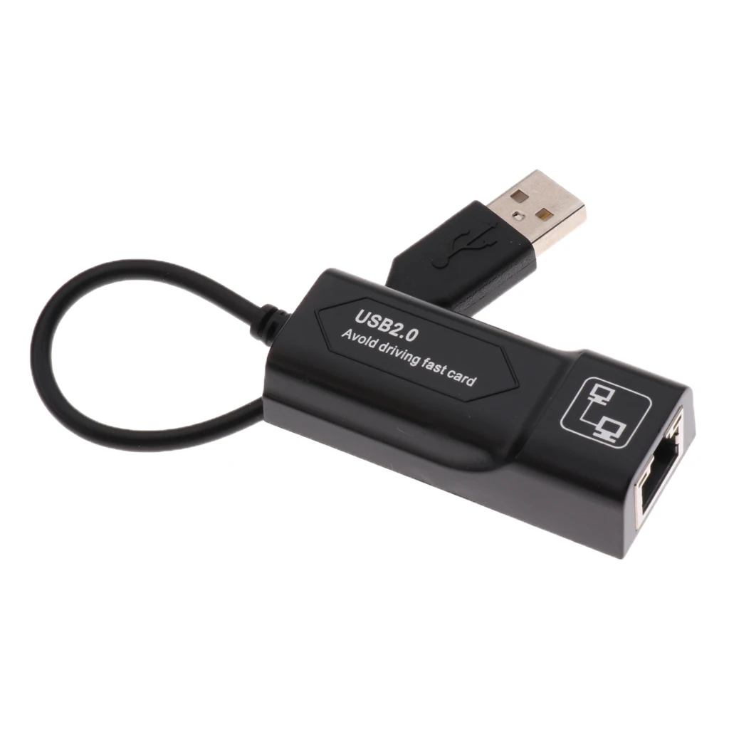 80MA/5В Ethernet адаптер для USB в порт RJ45 10/100 Мбит/с 2 0|Сетевые инструменты| |