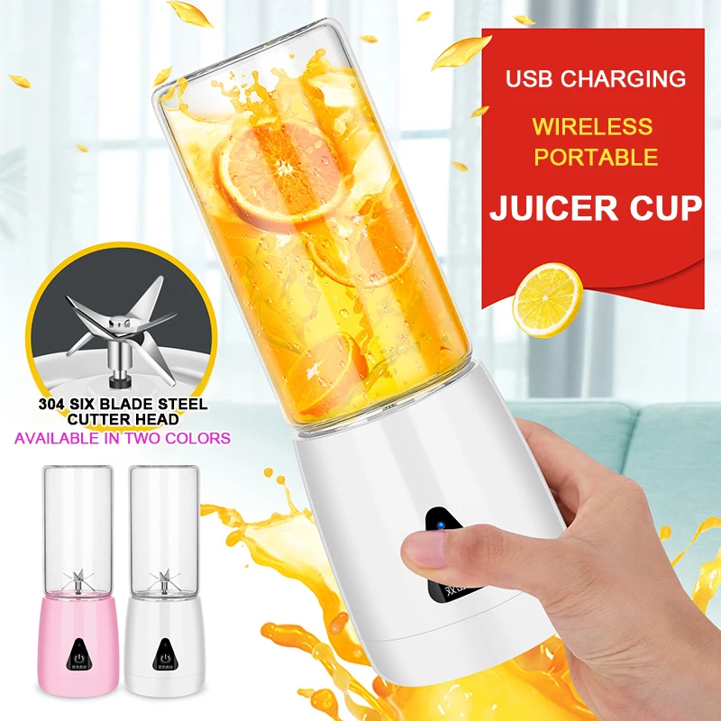 

Electric Portable Fruit Juicer USB Rechargeable Mini Food-Blender Juice Maker Bottle Kitchen Mixer Milkshake Mixer Juice Machine