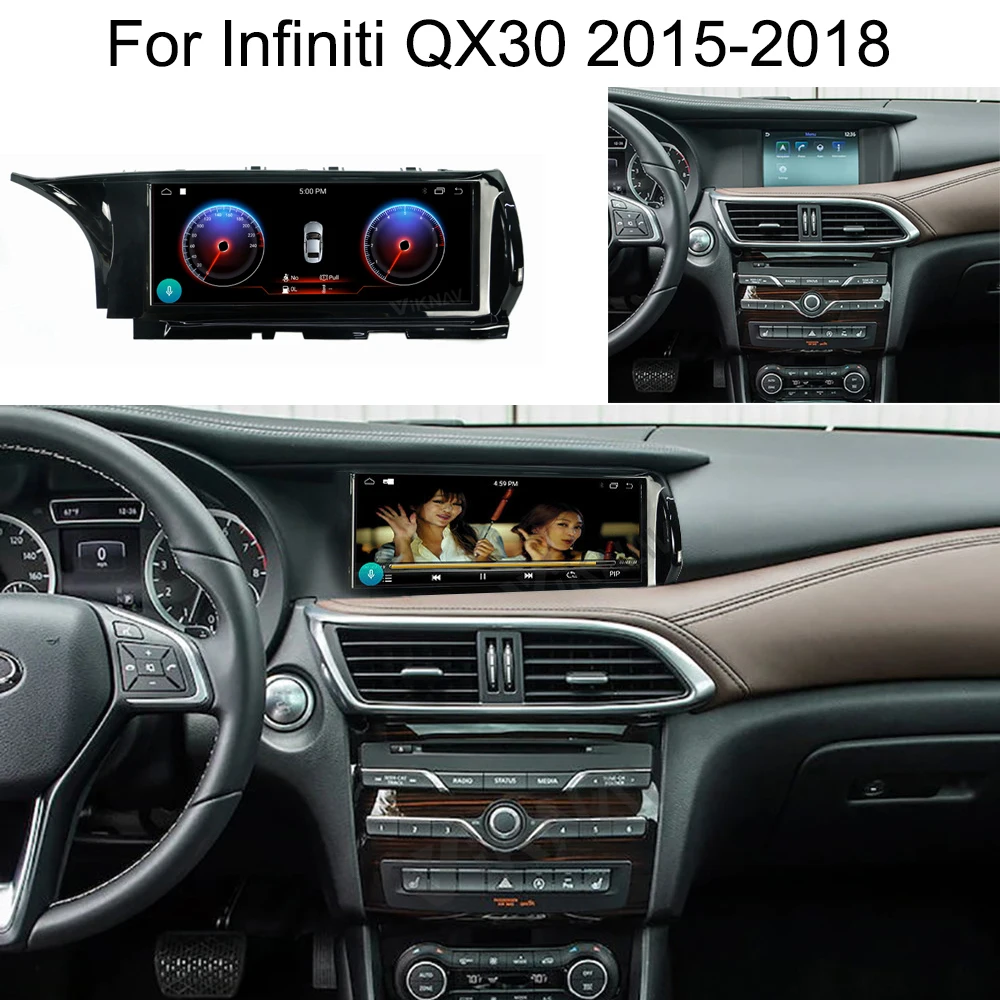 Автомагнитола со встроенным carplay Android для Infiniti QX30 2015 2018 GPS навигатор