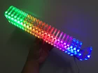 KS25 музыкальный спектр Фэнтези Хрустальная звуковая колонка светильник лый куб светодиодный уровень электронное производство DIY Kit VU Tower Голосовое управление